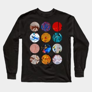 Pattern Circles #2A Long Sleeve T-Shirt